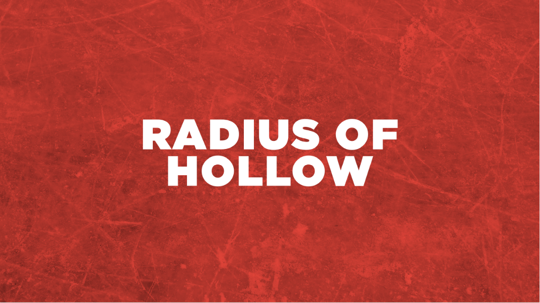 Skate Sharpening Chart Radius of Hollow Sparx Hockey