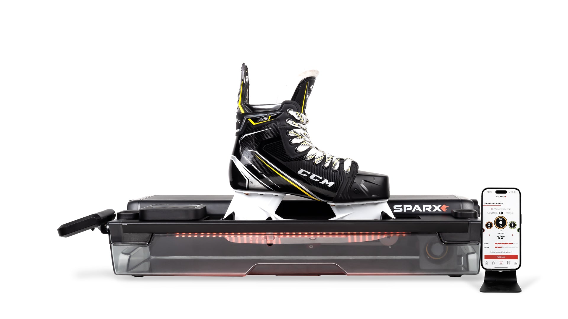 Sparx Sharpener 3 Portable Skate Sharpener Sparx Hockey Sparx Sharpener 3 Portable Skate Sharpener Sparx Hockey
