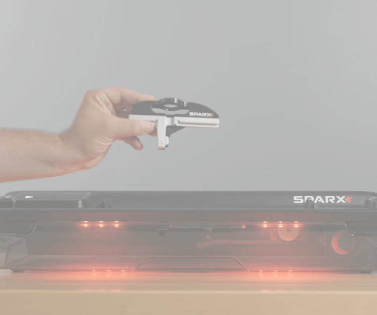 ALIGNING THE SPARX SHARPENER