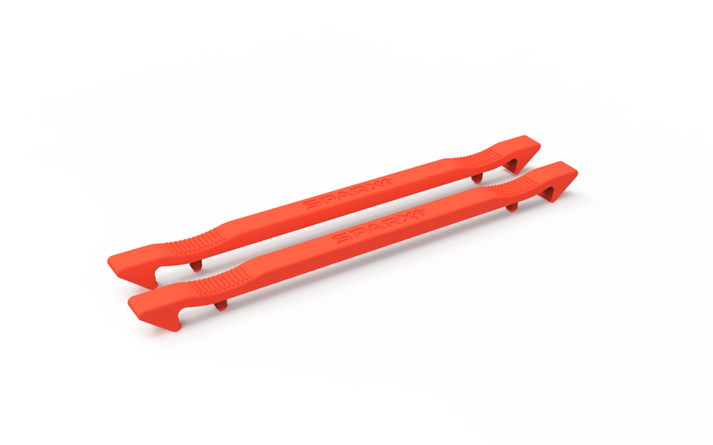 Sparx Risers Goalie Risers (2) for the Sparx Skate Sharpener from Sparx Hockey
