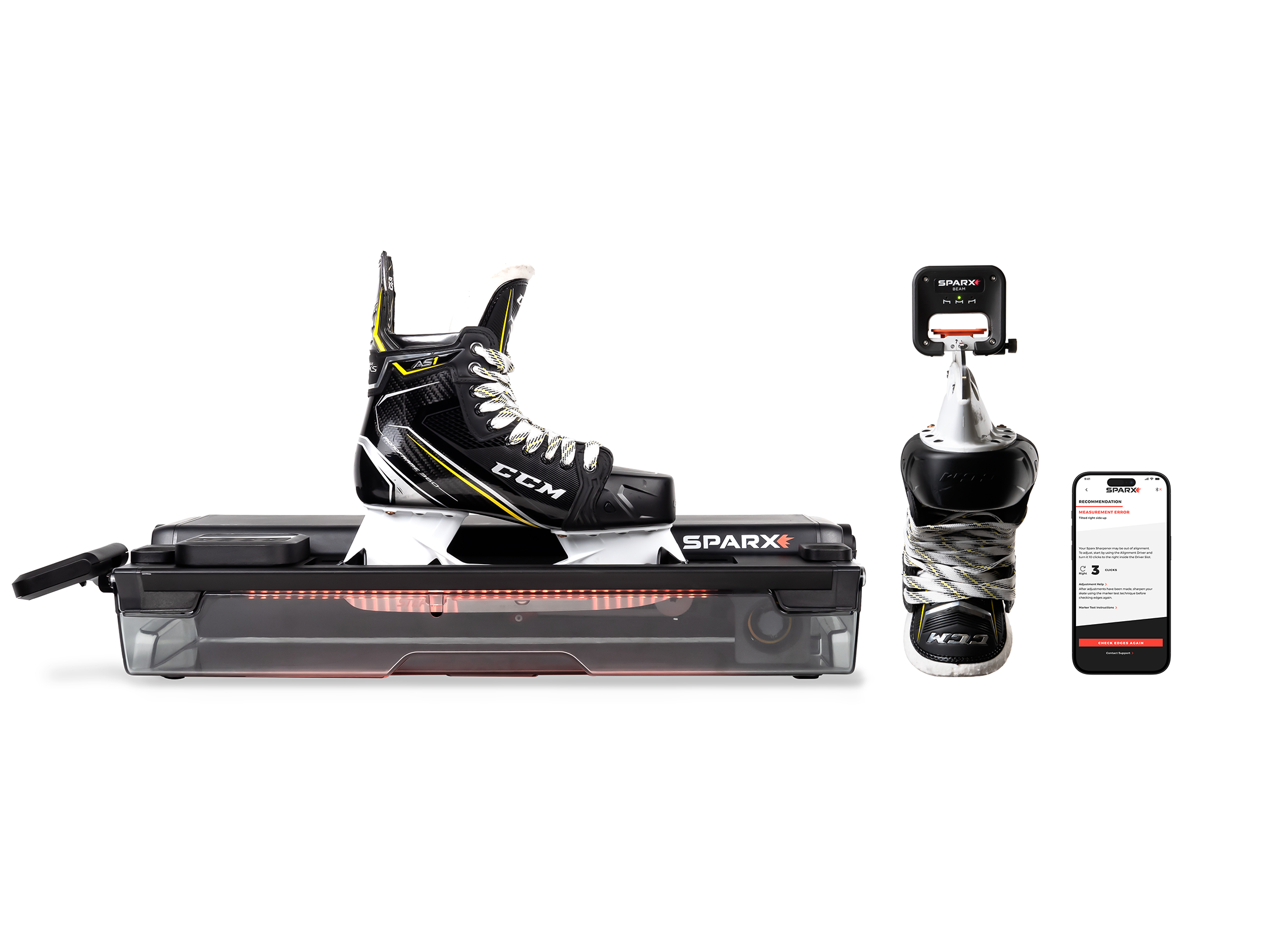 Sparx Sharpener 3 Portable Skate Sharpener Sparx Hockey Sparx Sharpener 3 Portable Skate Sharpener Sparx Hockey