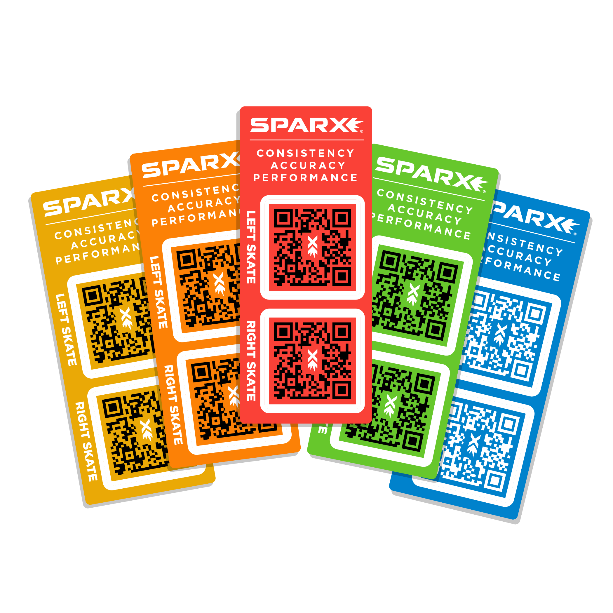 Open Head Code Sticker Code Stickers - QR Code Stickers – Sparx Hockey