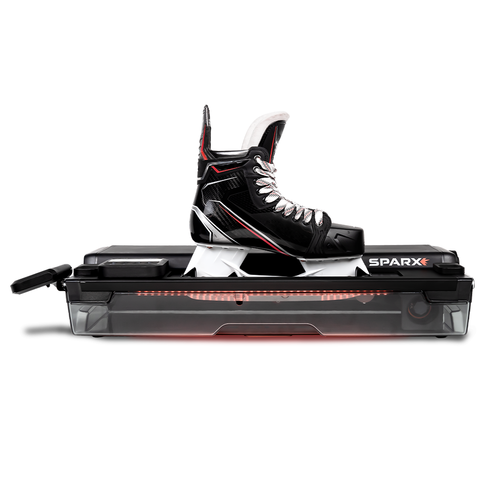 Skate Sharpening 101 Ice Hockey Skate Sharpening Guide Sparx Hockey
