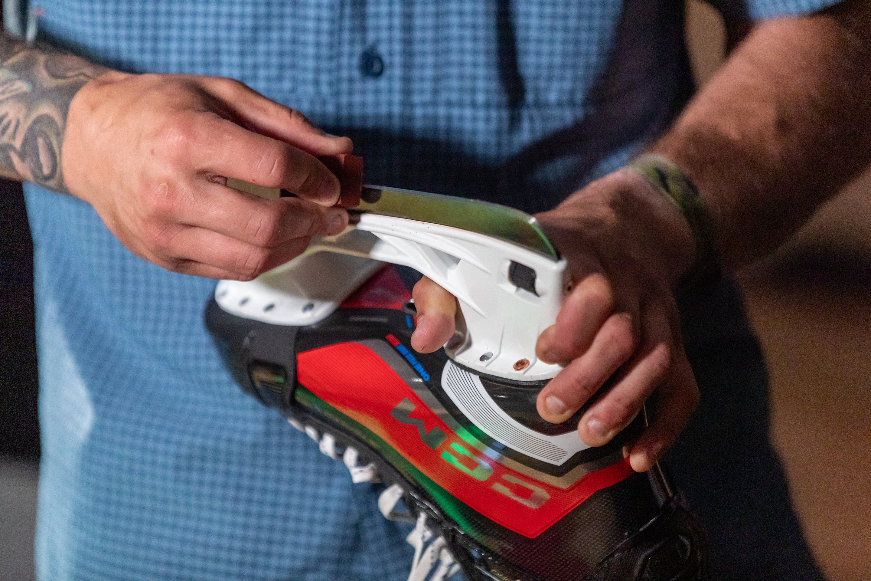 Skate Sharpening 101 Ice Hockey Skate Sharpening Guide Sparx Hockey