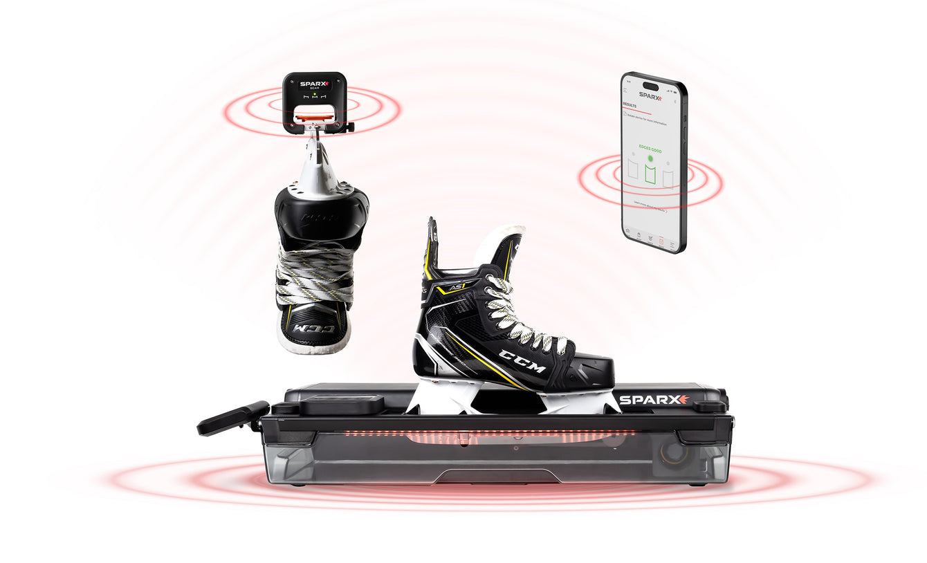 Sparx Hockey | Home Skate Sharpeners & Accessories
