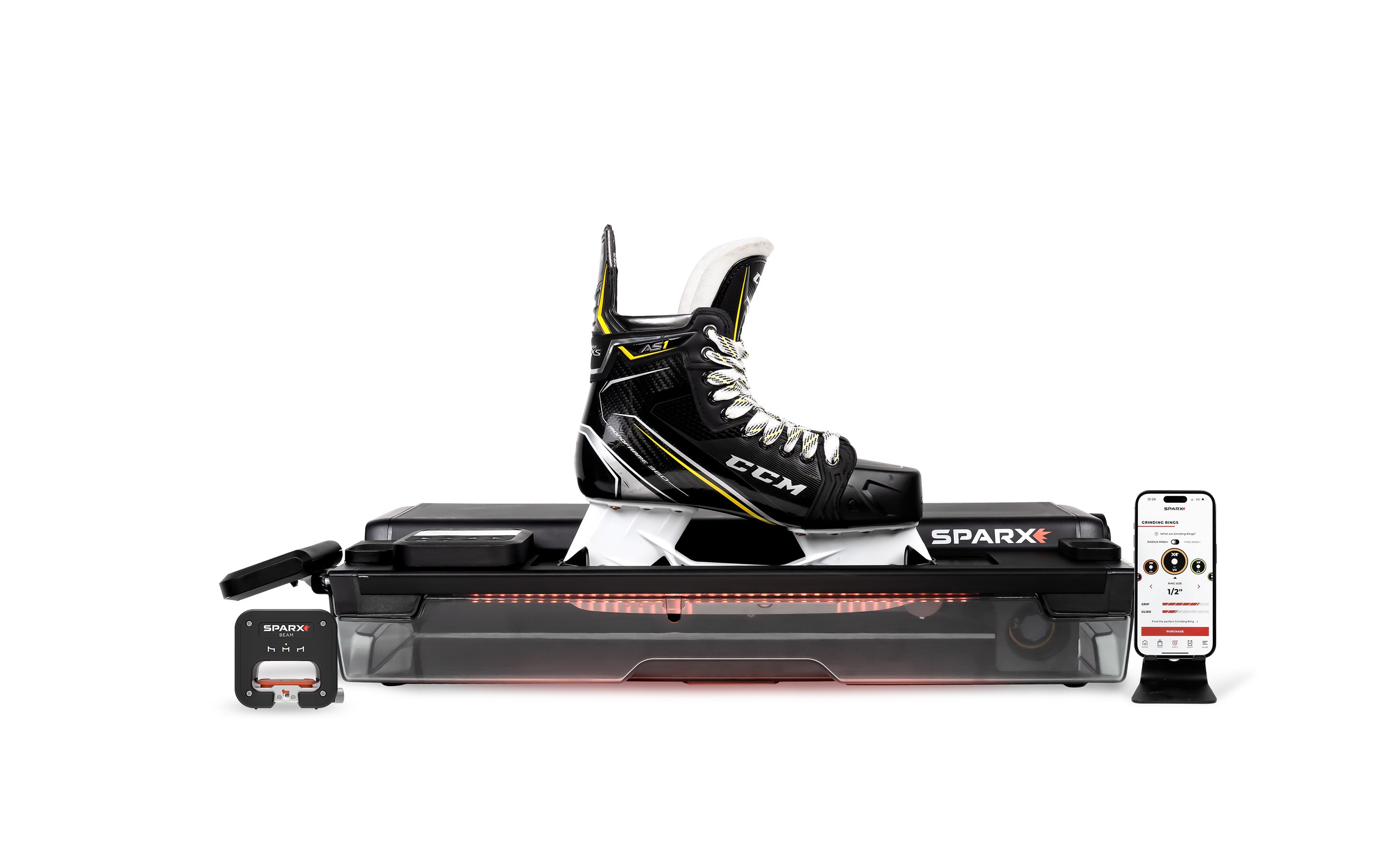 Skate Sharpening 101 | Ice Hockey Skate Sharpening Guide – Sparx Hockey