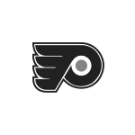 Black and White Philadelphia Flyers Logo