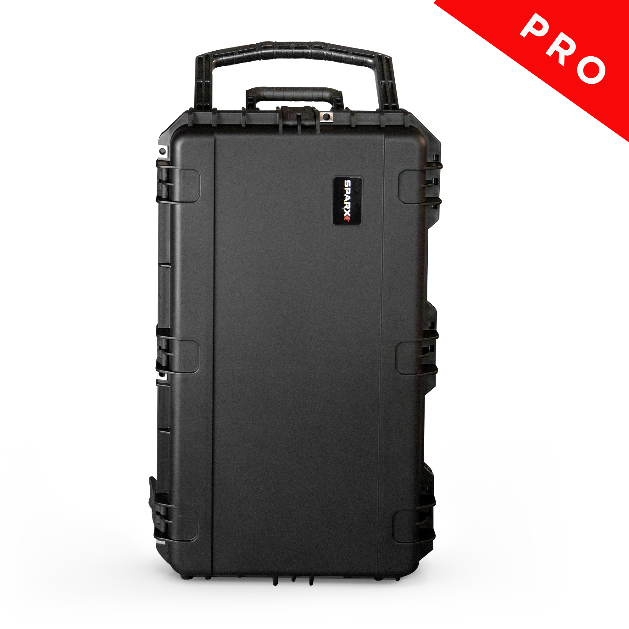 Image of Sparx Hard Travel case Pro - with Pro called out in upper corner